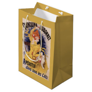 Bolsa De Regalo Mediana Poster promocional del aperitivo de Quinquina