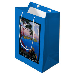 Bolsa De Regalo Mediana Poster promocional del viaje de Garda del lago