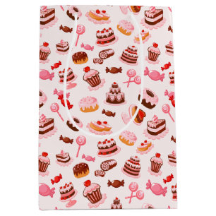 Bolsa De Regalo Mediana Postres Dulces