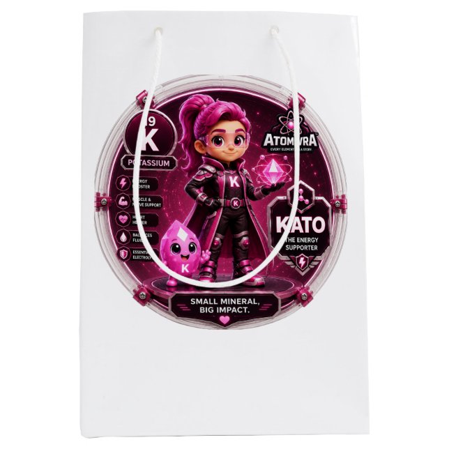 Bolsa De Regalo Mediana Potasio  (Anverso)