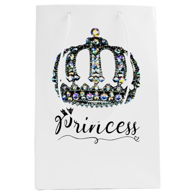 Bolsa De Regalo Mediana "Princesa" (Anverso)