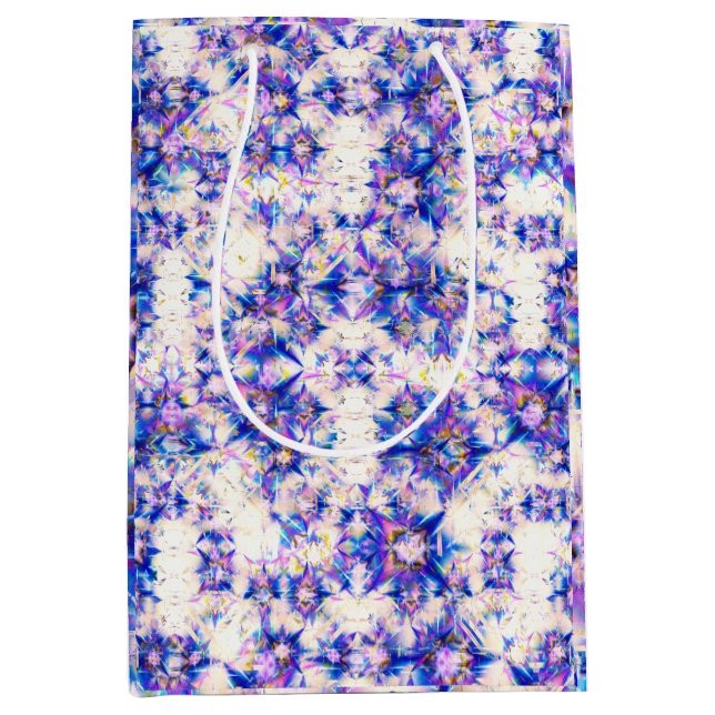 Bolsa De Regalo Mediana Prism Crystal Christmas  (Anverso)