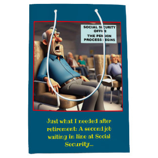 BOLSA DE REGALO MEDIANA " PROCESO DE JUBILACIÓN "