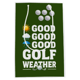 Bolsa De Regalo Mediana Pronóstico de golf para golfista