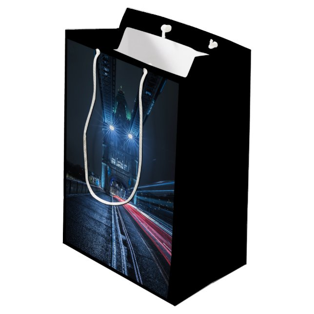 Bolsa De Regalo Mediana Puente Torre de Londres (Angulo reverso)