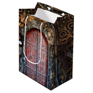 Bolsa De Regalo Mediana Puerta gótica de Steampunk