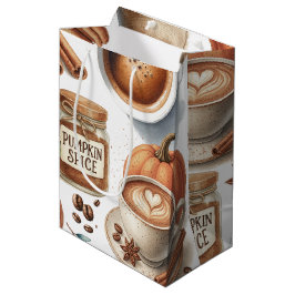 Bolsa De Regalo Mediana Pumpkin Spice Medium Gift Bag