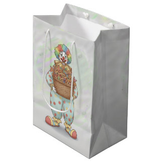 Bolsa De Regalo Mediana Purim Clown Mishloach Manot 