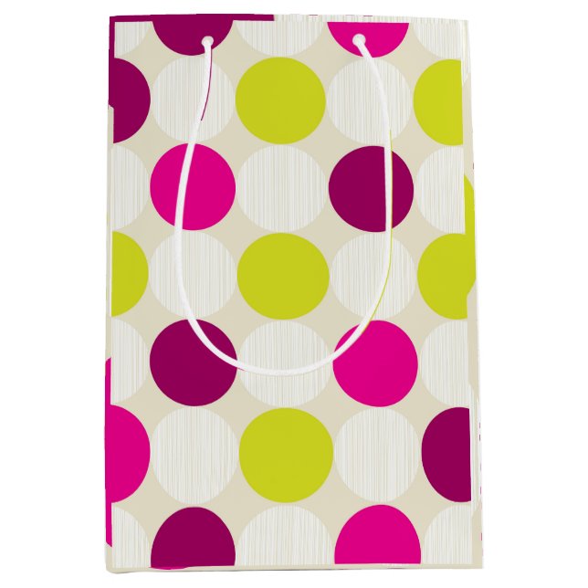 Bolsa De Regalo Mediana Púrpura y amarillo (Anverso)