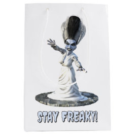 Bolsa De Regalo Mediana ¡Quédate freaky! Novia de Frankenstein