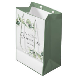 Bolsa De Regalo Mediana Quinceanera Eucalyptus 15ª fiesta de cumpleaños