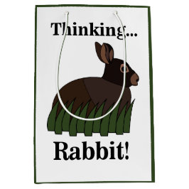 Bolsa De Regalo Mediana Rabbit Animal Cute Bunny