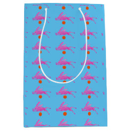 Bolsa De Regalo Mediana Rabbit Over the Supermoon