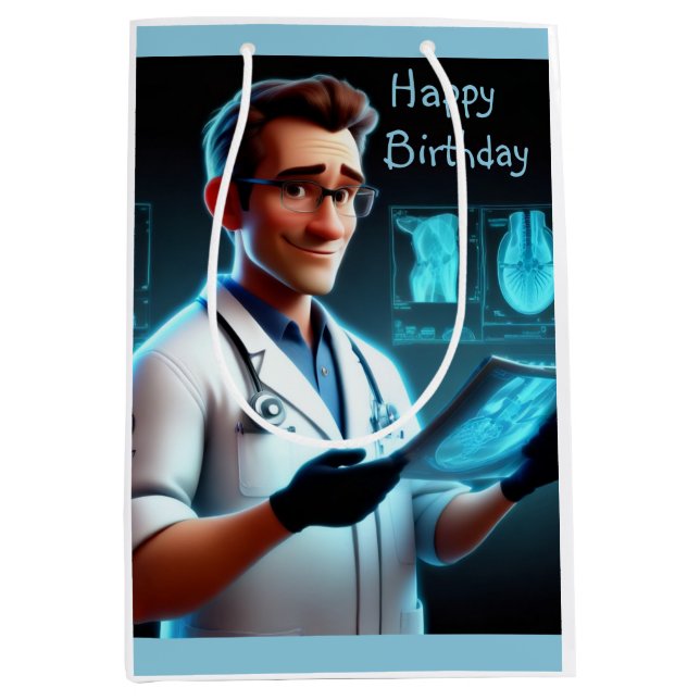 Bolsa De Regalo Mediana Radiólogo (Anverso)