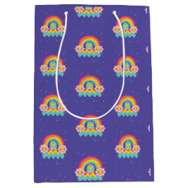 Bolsa De Regalo Mediana Rainbow Love