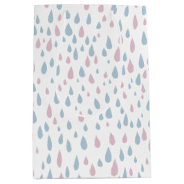 Bolsa De Regalo Mediana Raindrop Baby Shower Gift