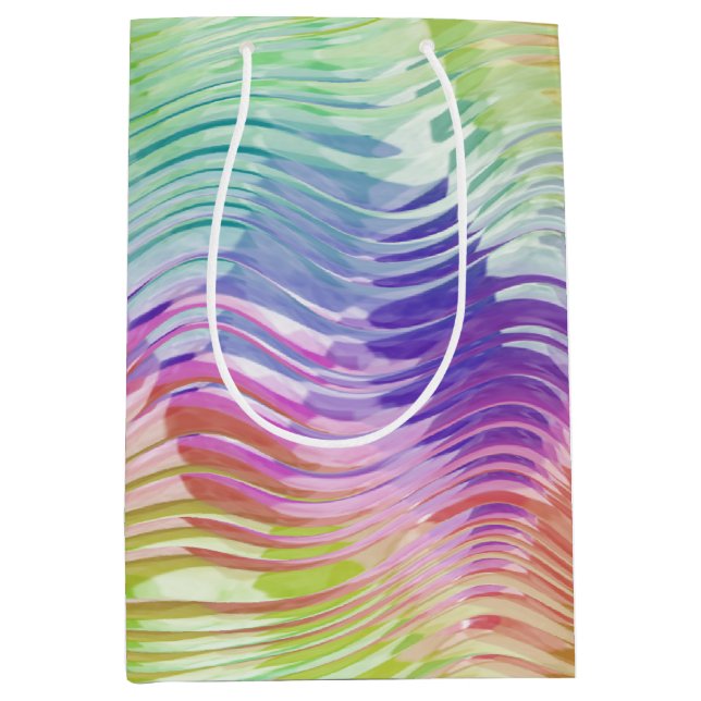 Bolsa De Regalo Mediana rainwave ultraluxe : (Anverso)