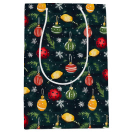 Bolsa De Regalo Mediana Rally Watercolor Pickleball