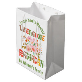 Bolsa De Regalo Mediana Ramadán personalizado Kareem Ramadan Mubarak