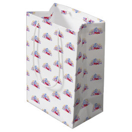 Bolsa De Regalo Mediana Ramo de flores