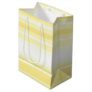 Bolsa De Regalo Mediana Rayas limoneras