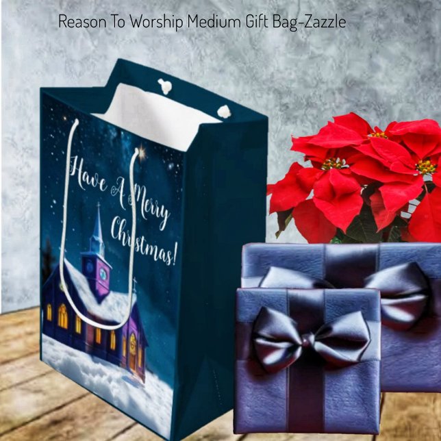 Bolsa De Regalo Mediana Razón Para Adorar (Subido por el creador)