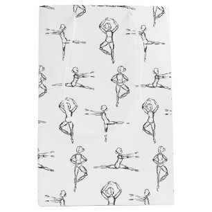 Bolsa De Regalo Mediana Recital de bailarina de ballet de Pas De Doodle Ba