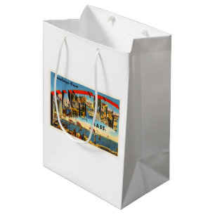 Bolsa De Regalo Mediana Recuerdo del viaje del vintage de las MAMÁES de