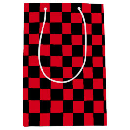 Bolsa De Regalo Mediana Red y negro controlados