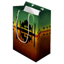Bolsa De Regalo Mediana Reflexión de la noche de Eid Mubarak
