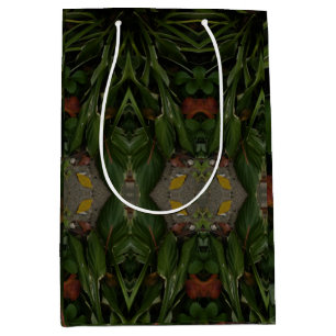 Bolsa De Regalo Mediana reflexiones de plantas