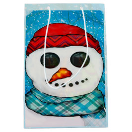 Bolsa De Regalo Mediana Reflexiones Navidades Snowman MEDIUM SÓLO