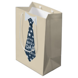 Bolsa De Regalo Mediana Regalo de cumpleaños del Día del Padre 'El mejor p