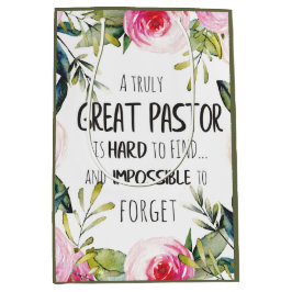 Bolsa De Regalo Mediana Regalo de cumpleaños del pastor