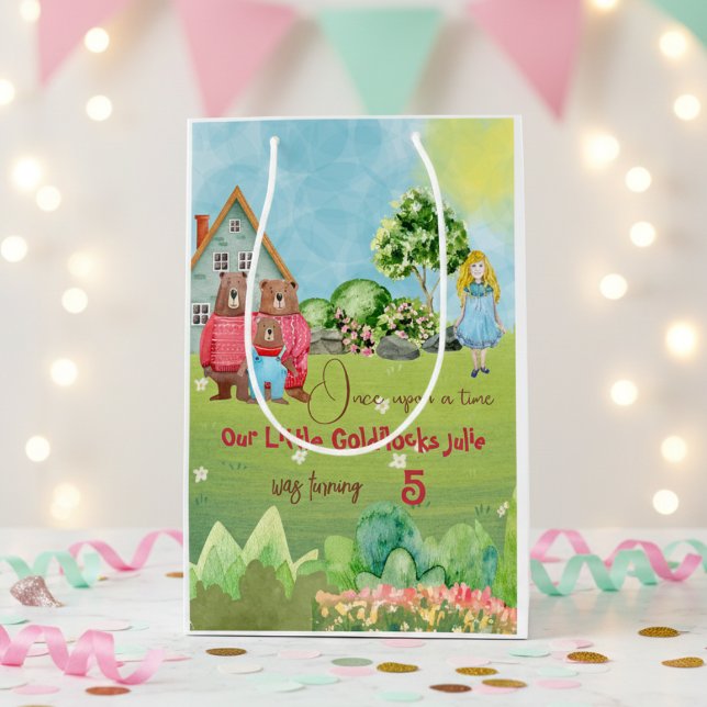 Bolsa De Regalo Mediana Regalo grande de cumpleaños de Goldilocks (Subido por el creador)