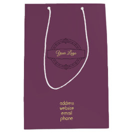 Bolsa De Regalo Mediana Regalo promocional del logotipo de la empresa pers