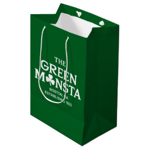 Bolsa De Regalo Mediana Regalo verde Monsta Boston Green Monstah de béisbo