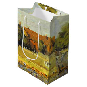 Bolsa De Regalo Mediana Regata en Hampton Court Alfred Sisley Póster