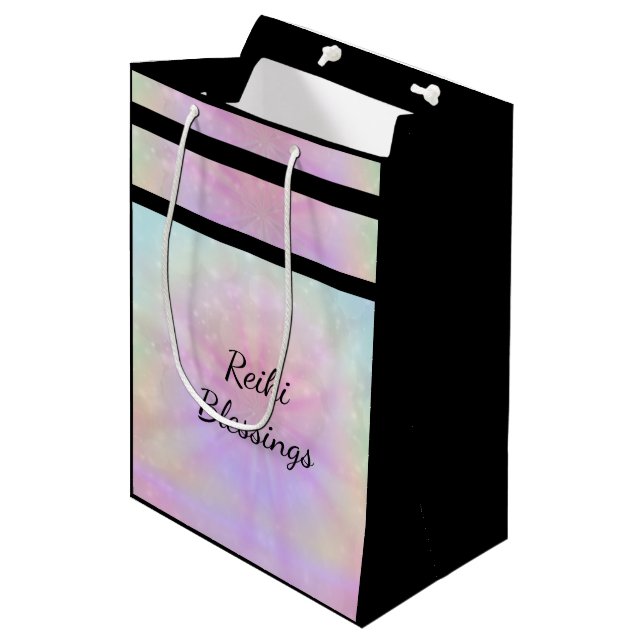 Bolsa De Regalo Mediana Reiki Blessings (Angulo Anverso)
