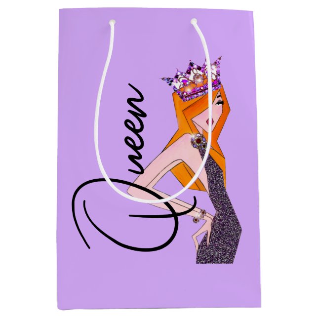 Bolsa De Regalo Mediana "Reina" (Anverso)