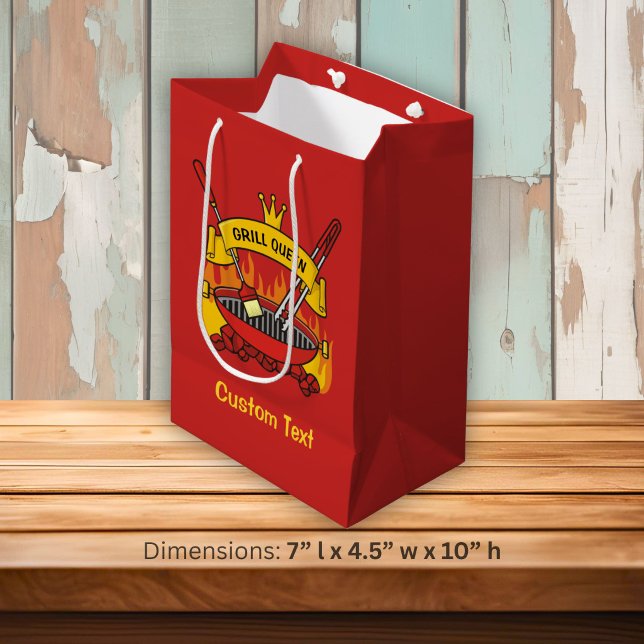 Bolsa De Regalo Mediana Reina de la parrilla (Subido por el creador)