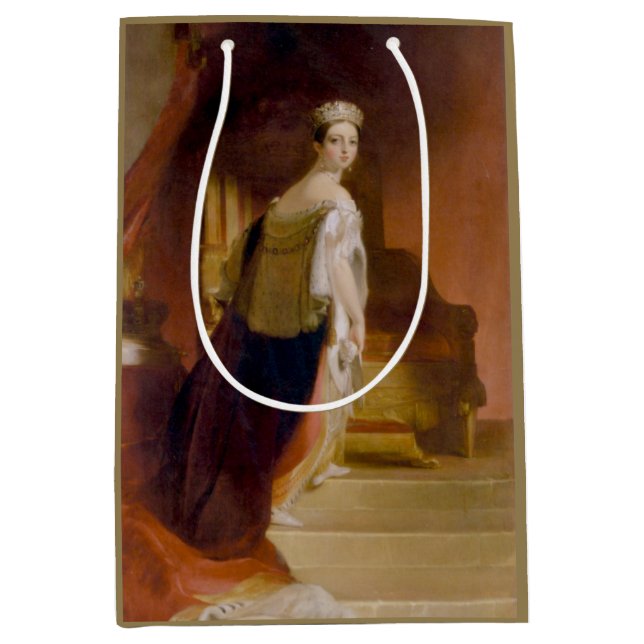 Bolsa De Regalo Mediana Reina Victoria (de Thomas Sully) (Anverso)