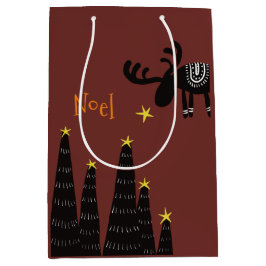 Bolsa De Regalo Mediana Reindeer found the star