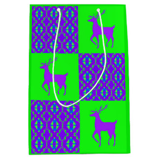 Bolsa De Regalo Mediana Reno púrpura