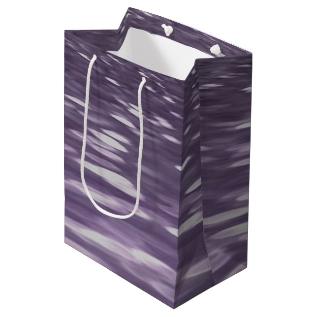 Bolsa De Regalo Mediana Resumen #1: Brillo ultravioleta (Angulo Anverso)