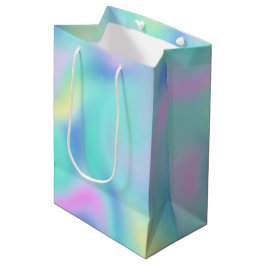 Bolsa De Regalo Mediana Resumen Bonito Pastel Swirls