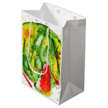 Resumen de la sandía acuática brillante