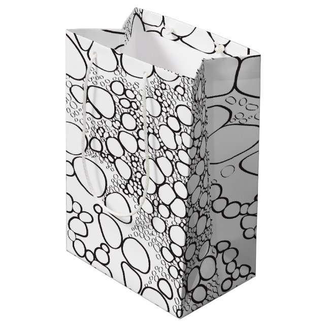 Bolsa De Regalo Mediana Resumen del trabajo digital 10 (Angulo reverso)