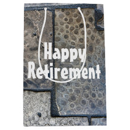 Bolsa De Regalo Mediana Retiro de piedra de Michigan Petoskey