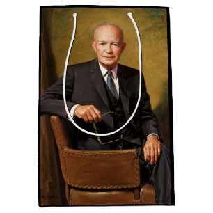 Bolsa De Regalo Mediana Retrato de la República del Presidente Dwight D. E